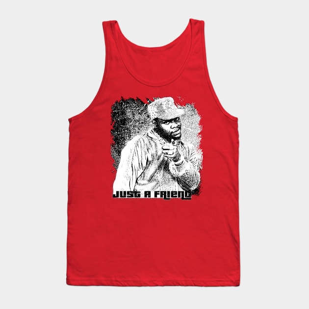 Just a Friend//Sketch Style Tank Top by tepe4su